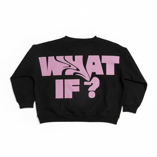 BLACK & PINK SWEATSHIRT