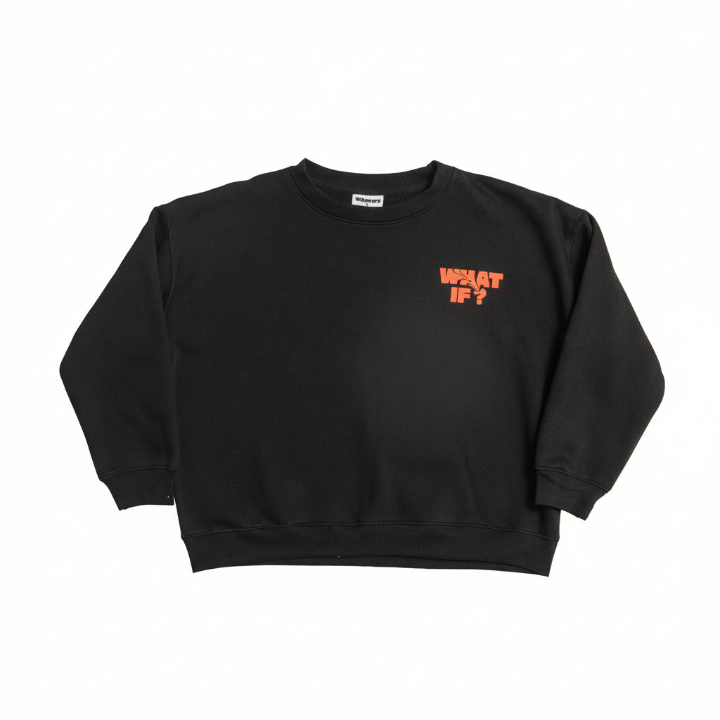 BLACK & RED SWEATSHIRT