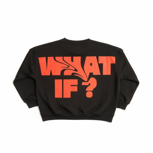 BLACK & RED SWEATSHIRT