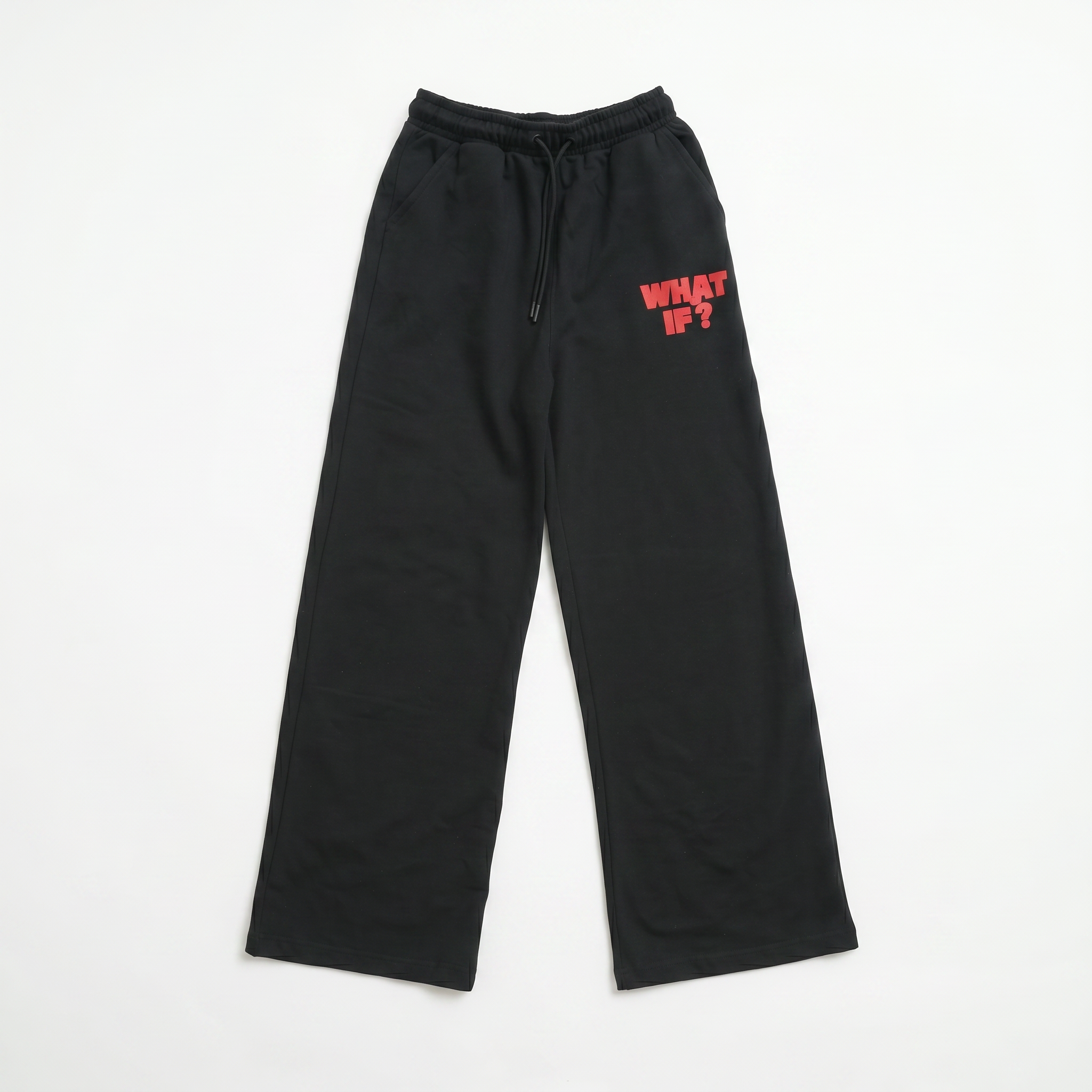 BLACK & RED JOGGERS