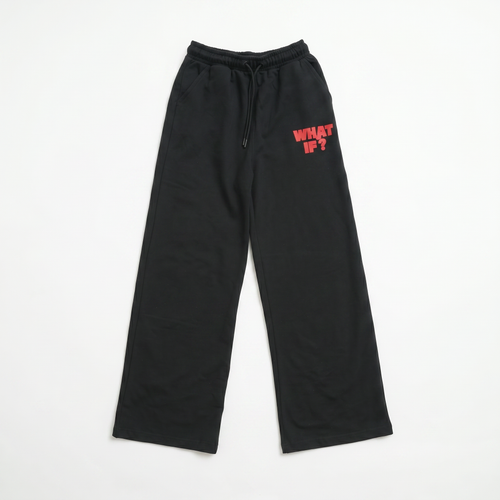 BLACK & RED JOGGERS